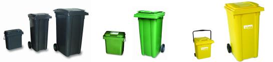 Soorten afvalcontainers